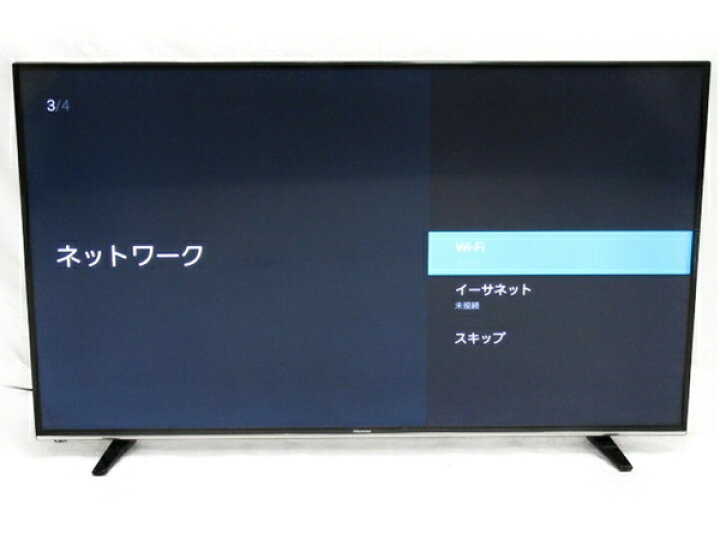 楽天市場】美品 【中古】 美品 Hisense ハイセンス HJ55K3300U 4K 液晶 
