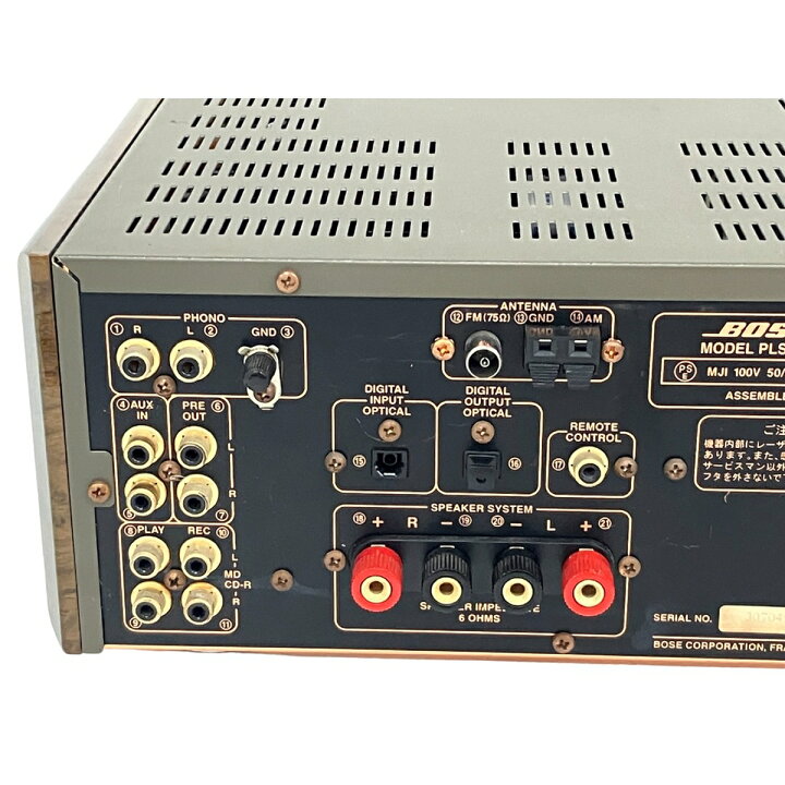 BOSE PLS-1410 CDレシーバーアンプ 動作品 - CD・SACDプレーヤー｜CD 