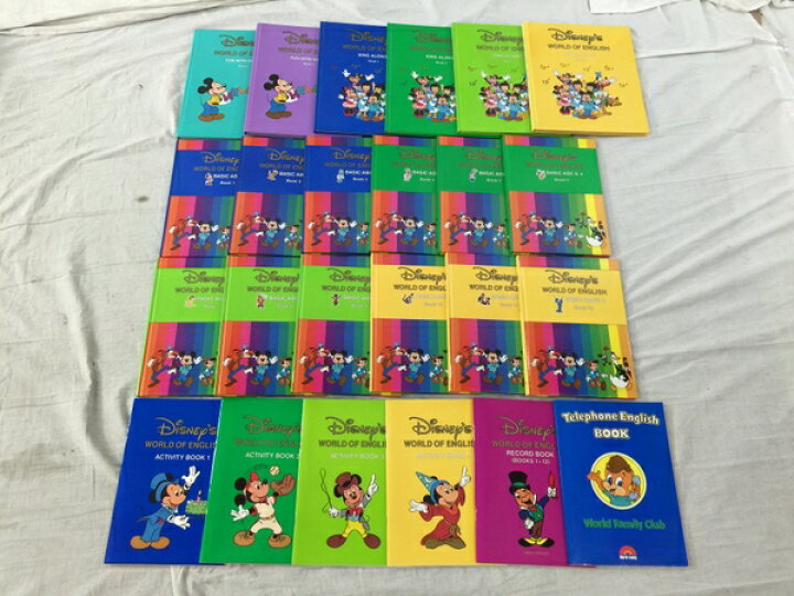 全国どこでも送料無料 中古 Dwe ディズニーワールドオブイングリッシュ 本 1 3 4 6 2冊 幼児 教材 英語 Www Thewalldogs Com
