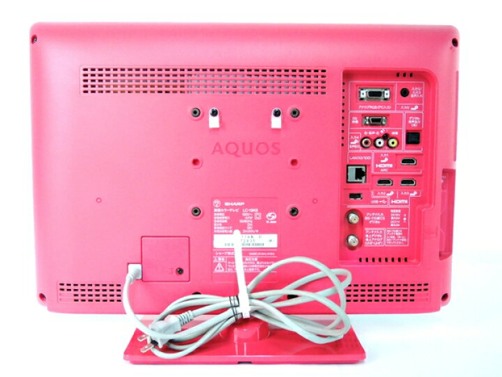 楽天市場 中古 Sharp シャープ Aquos Lc 19k5 P 液晶テレビ 19v型 ピンク Y Rere 安く買えるドットコム