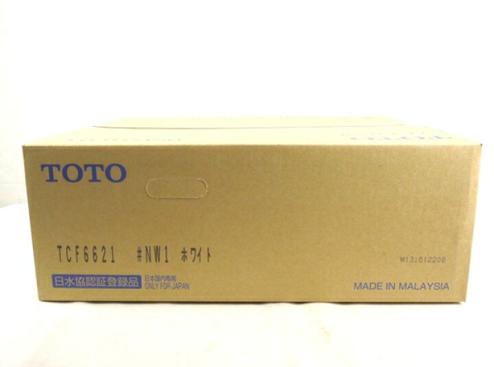 楽天市場】未使用【中古】TOTO ウォシュレット TCF6621 #NW1 ホワイト 