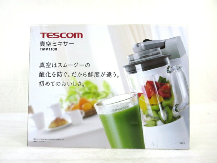 楽天市場】未使用 【中古】 TESCOM テスコム 真空ミキサー TMV1100 