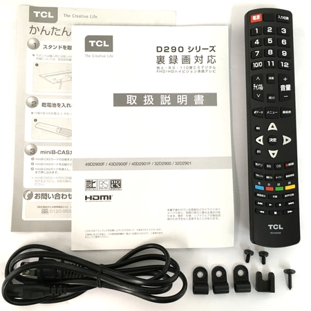 楽天市場】【中古】 TCL 32D2900 液晶テレビ 32V型 2018年製 家電