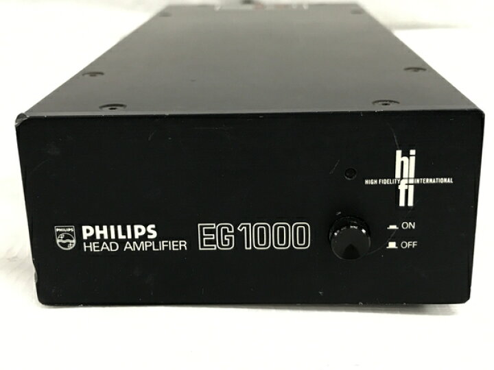 楽天市場】【中古】 PHILIPS フィリップス EG1000 MCヘッドアンプ 