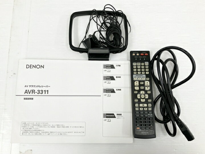 楽天市場】【中古】 DENON AVR-3311 AVサラウンドレシーバー AV 