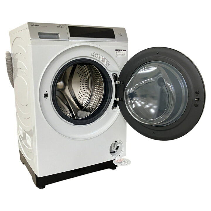 楽天市場】【中古】 AQUA アクア AQW-D10P ドラム式電気洗濯機 右開き 