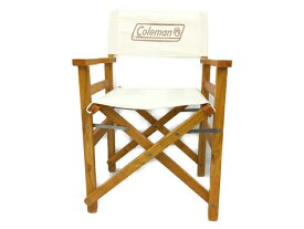 【中古】 Coleman ウッド 木製 折畳 チェア 椅子 コールマン キャンプ用品 N6523962