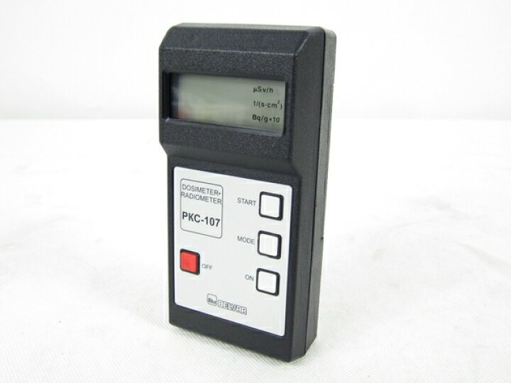 楽天市場】【中古】 BELVAR 放射線測定器 PKC-107 ガイガー 