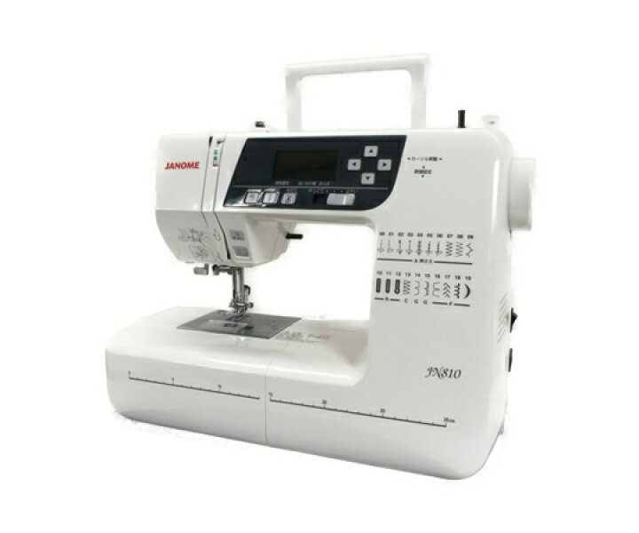 楽天市場】【中古】 JANOME JN810 808型 家庭用 コンピューターミシン 