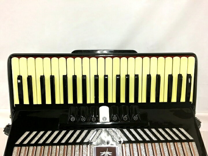 楽天市場】【中古】 TOMBO T120A 41鍵盤 3列笛 120ベース 5列笛 