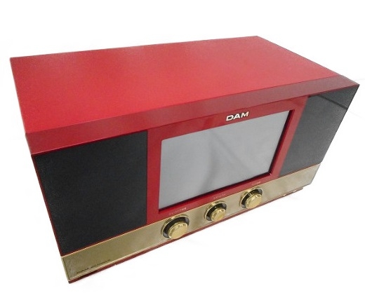 【中古】 第一興商 DAM-XG5000R RED TUNE LIVE DAM カラオケ機器 オーディオ機器 レッド ブラック 系 W3205635  | ReRe（安く買えるドットコム）