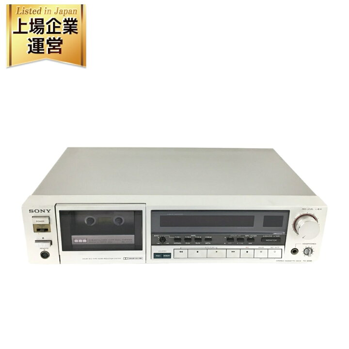 楽天市場】【中古】 SONY TC-K555 カセットデッキ ステレオカセット 