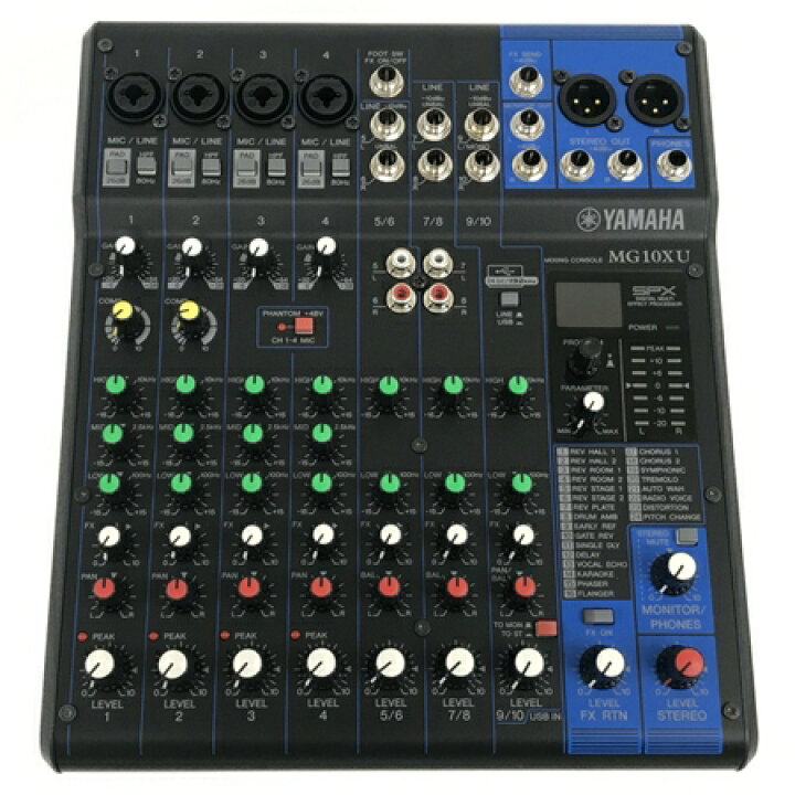 楽天市場】美品 【中古】 YAMAHA MG10XU アナログミキサー ヤマハ 音響 