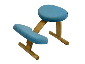 【中古】【動作保証】 sakamotohouse Balans EASY バランスチェア 姿勢矯正 椅子 ブルー系【大型】 T8787206