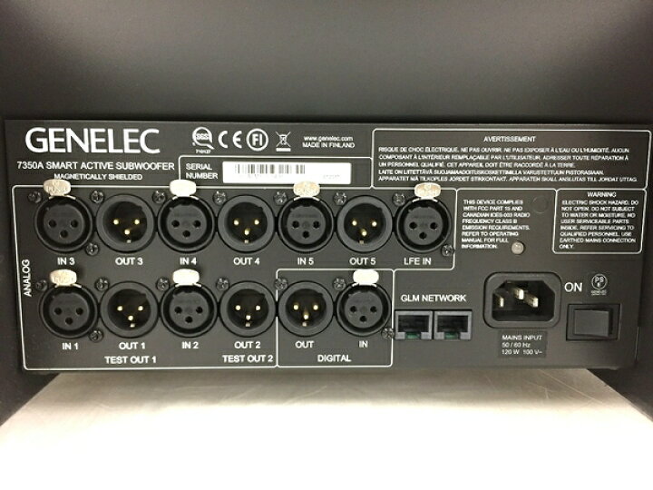 楽天市場】【中古】 Genelec 7350A スタジオ サブウーファー 