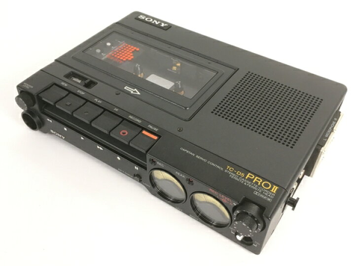 楽天市場】【中古】 SONY TC-D5PROII カセットテープレコーダー 
