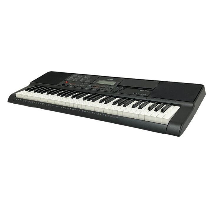 楽天市場】【中古】 CASIO CT-X700 電子 キーボード ピアノ 61鍵盤 