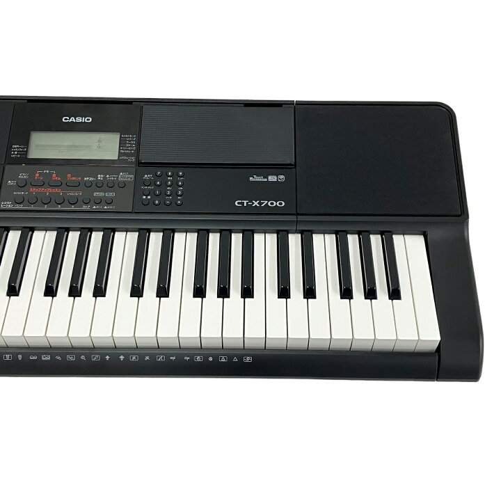 楽天市場】【中古】 CASIO CT-X700 電子 キーボード ピアノ 61鍵盤 
