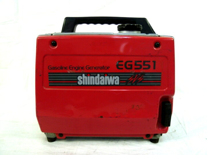 楽天市場】【中古】 新ダイワ EG551 ポータブル 発電機 ガソリン 