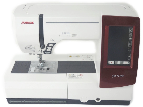 楽天市場】【中古】JANOME SEcio 9710 刺繍 コンピューターミシン