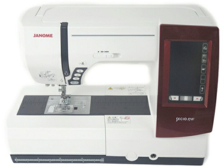 楽天市場】【中古】JANOME SEcio 9710 刺繍 コンピューターミシン 