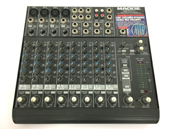 楽天市場】【中古】 MACKIE 1202-VLZ PRO 12ch コンパクトアナログ 