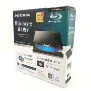 美品【中古】I・ODATABRP-UT6LEKピアノブラックUSB3.02.0対応ポータブルブルーレイドライブIOデータY5310558