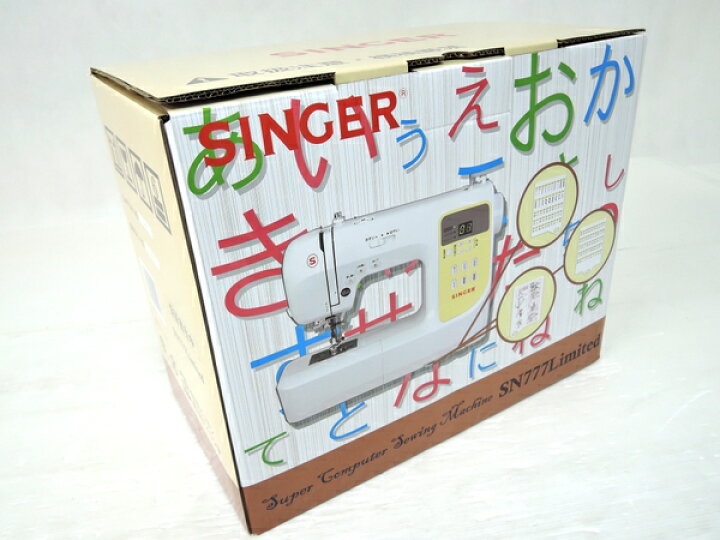 楽天市場】未使用【中古】未使用 シンガー コンピュータミシン SN777 