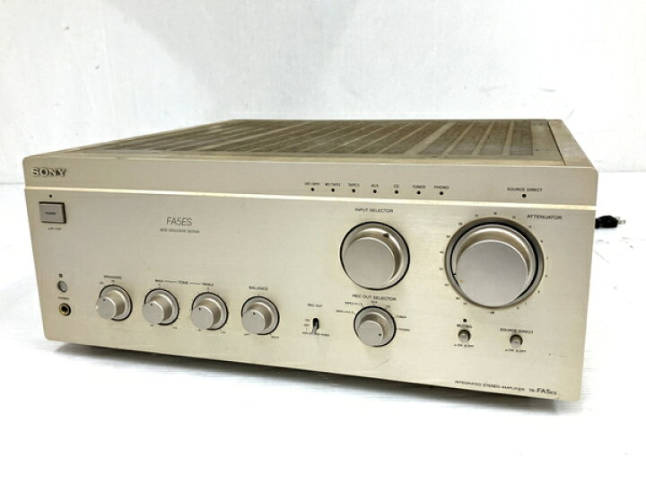 楽天市場】【中古】 【動作保証】SONY TA-FA5ES プリメインアンプ 