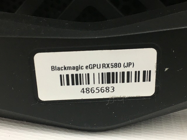 楽天市場】【中古】 BlackMagic eGPU RX580 外付け GPU Radeon Pro 580 