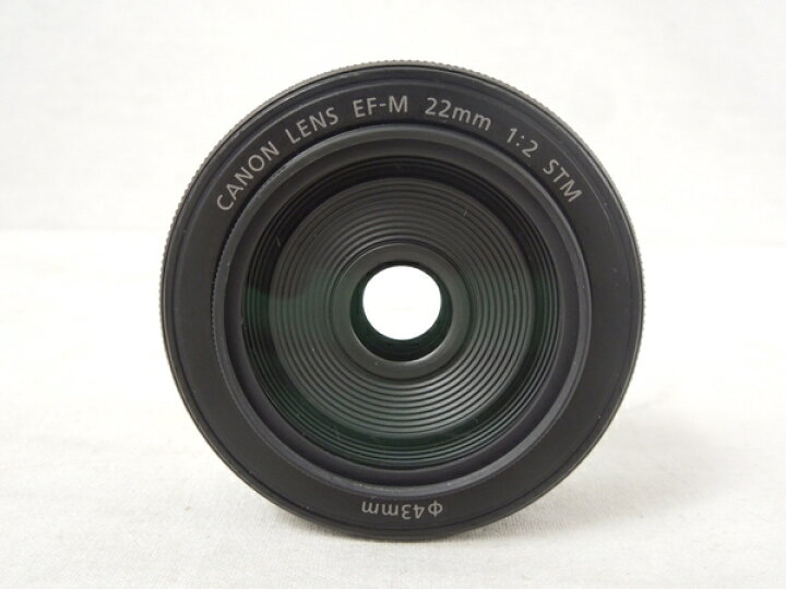 楽天市場】【中古】 中古 Canon LENS EF-M 22mm 1:2 STM 一眼レフ 