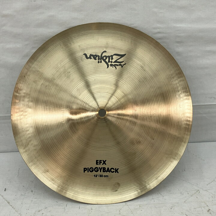 楽天市場】【中古】 ZILDJIAN EFX PIGGY BACK 30cm 12インチ 