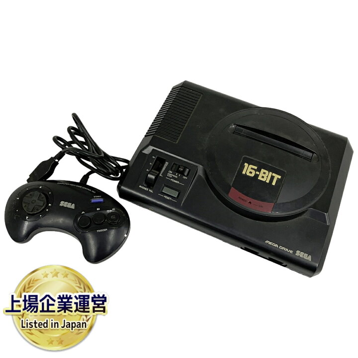 楽天市場】【中古】SEGA MEGA DRIVE メガドライブ 16-BIT 家電 