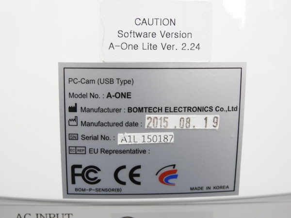 【中古】 コスモ・ティアンドエフ A-ONE Lite エイ・ワン・ライト 肌診断 機器 カウンセリング機器 健康 計測器 F2343996 |  ReRe（安く買えるドットコム）