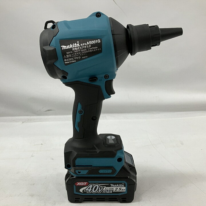 楽天市場】【中古】 makita AS001GRD 充電式エ アダスタ 40V 