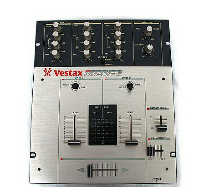 楽天市場】【中古】Vestax DJミキサー PMC-05PRO3 VCA エフェクト 