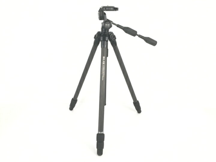 楽天市場】【中古】 SLIK CARBON 723 EX II 三脚 SH726E 雲台 ポーチ 