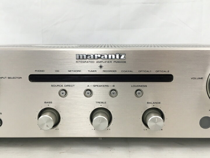 楽天市場】【中古】 marantz マランツ PM6006 プリメインアンプ 2018年 