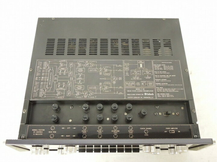 楽天市場】【中古】 McIntosh マッキントッシュ C28 プリアンプ 