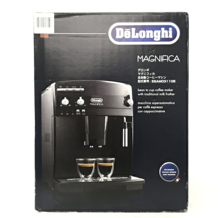 楽天市場】未使用 【中古】 DeLonghi ESAM03110B MAGNIFICA デロンギ 