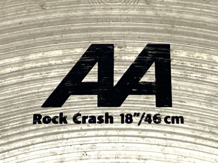 楽天市場】【中古】 【動作保証】セイビアン SABIAN AA Rock Crash 18 