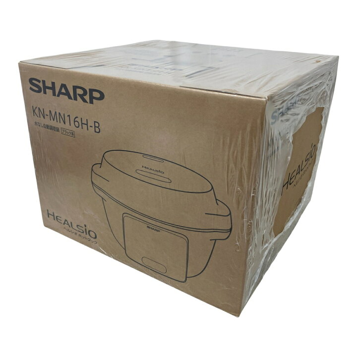 楽天市場】未使用 【中古】 シャープ ヘルシオ KN-MN16H-B 水無し調理 