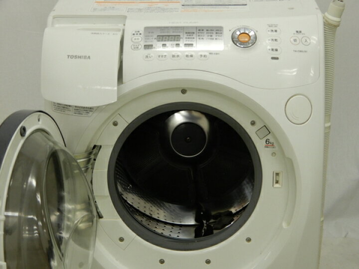 楽天市場】【中古】 TOSHIBA 東芝 ZABOON TW-Z380L(W) 洗濯機 ドラム式 