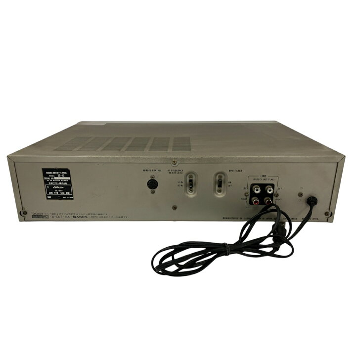 楽天市場】【中古】 Victor ビクター DD-10 カセットデッキ 音響機材 