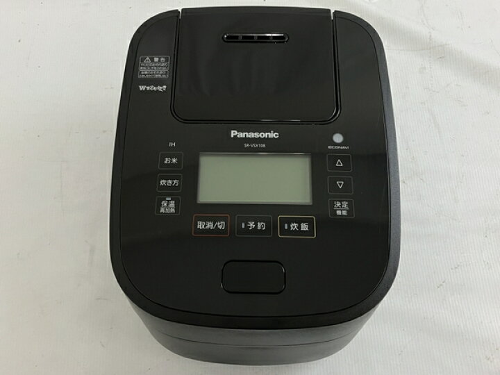楽天市場】【中古】Panasonic SR-VSX108 炊飯器 Wおどり炊き スチーム 