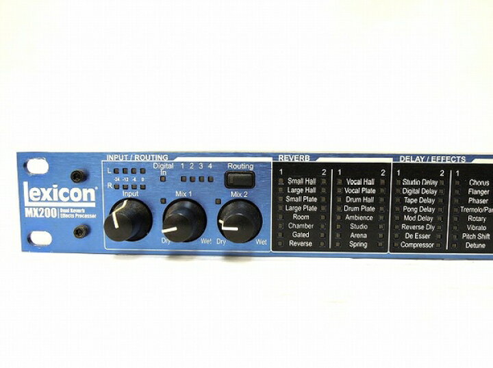 楽天市場】【中古】 中古 Lexicon レキシコン MX200 デュアル リバーブ  