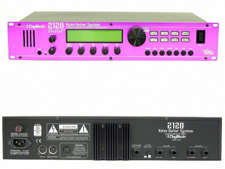 楽天市場】【中古】中古 Digitech GSP2120 Valve Guitar System フット 