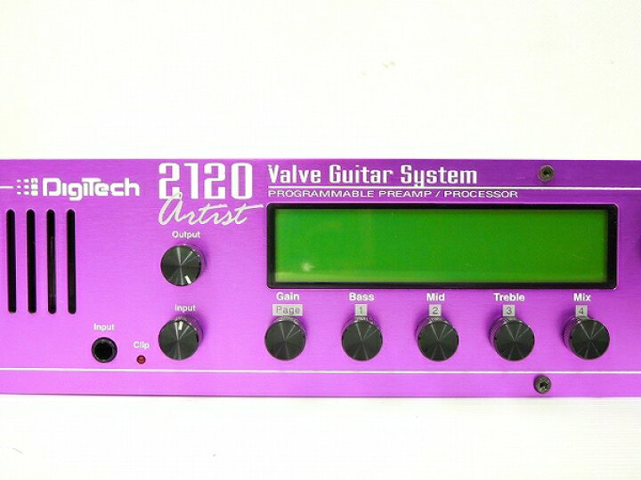 楽天市場】【中古】中古 Digitech GSP2120 Valve Guitar System フット 