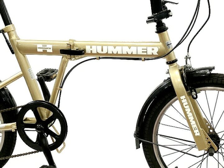 楽天市場】【中古】 HUMMER 折りたたみ 自転車 20型 6段階変速  