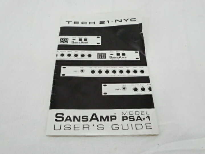 楽天市場】【中古】 Tech21 SansAmp サンズアンプ PSA-1 アンプ 